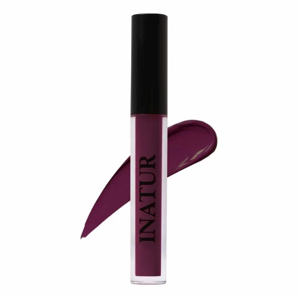 Inatur Matt Liquid Lip Colour with Hyaluronic Acid & Collagen 2ml (Purple Haze)