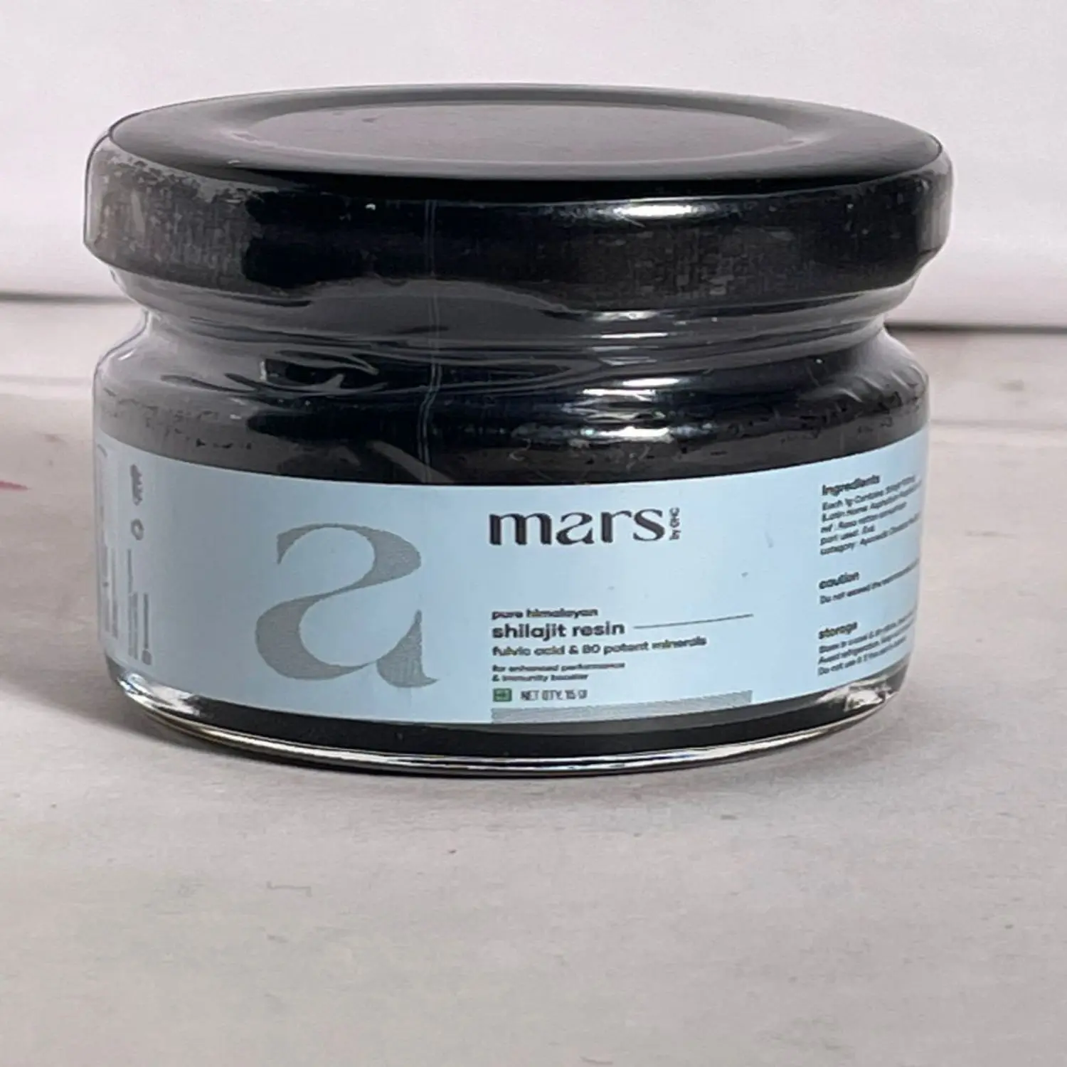 mars by GHC Pure Himalayan Shilajit Resin for Immunity Support and Stamina