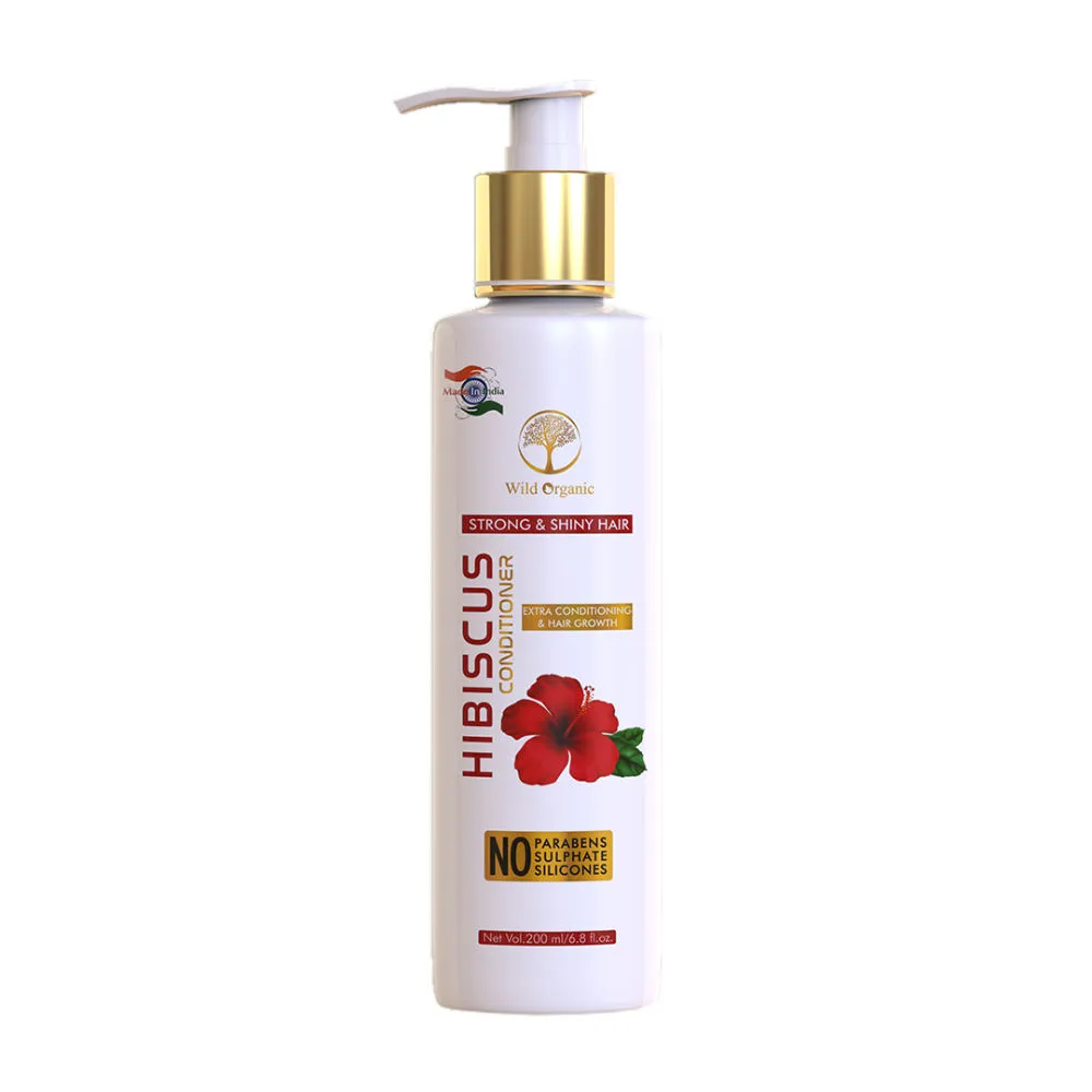 Wild Organic Hibiscus Hair Conditioner Sulphate and Silicone Free