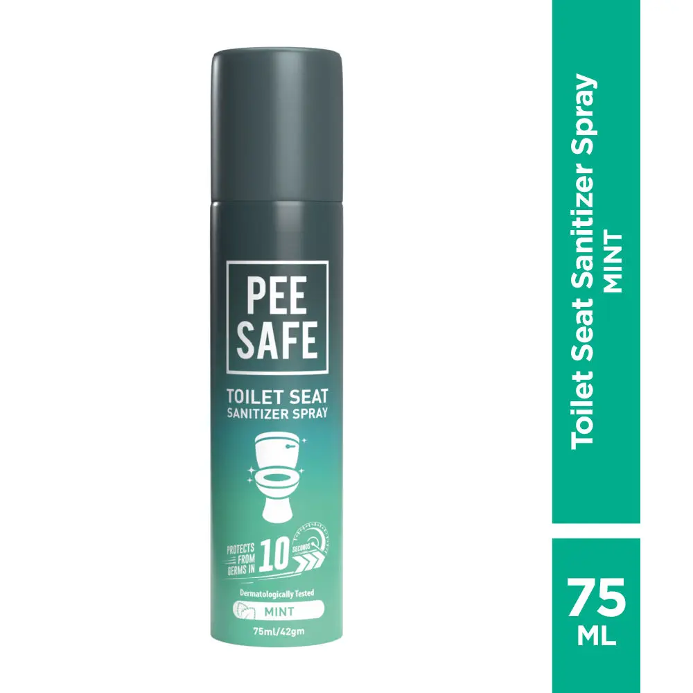 Pee Safe Toilet Seat Sanitizer Spray Mint (75 ml)