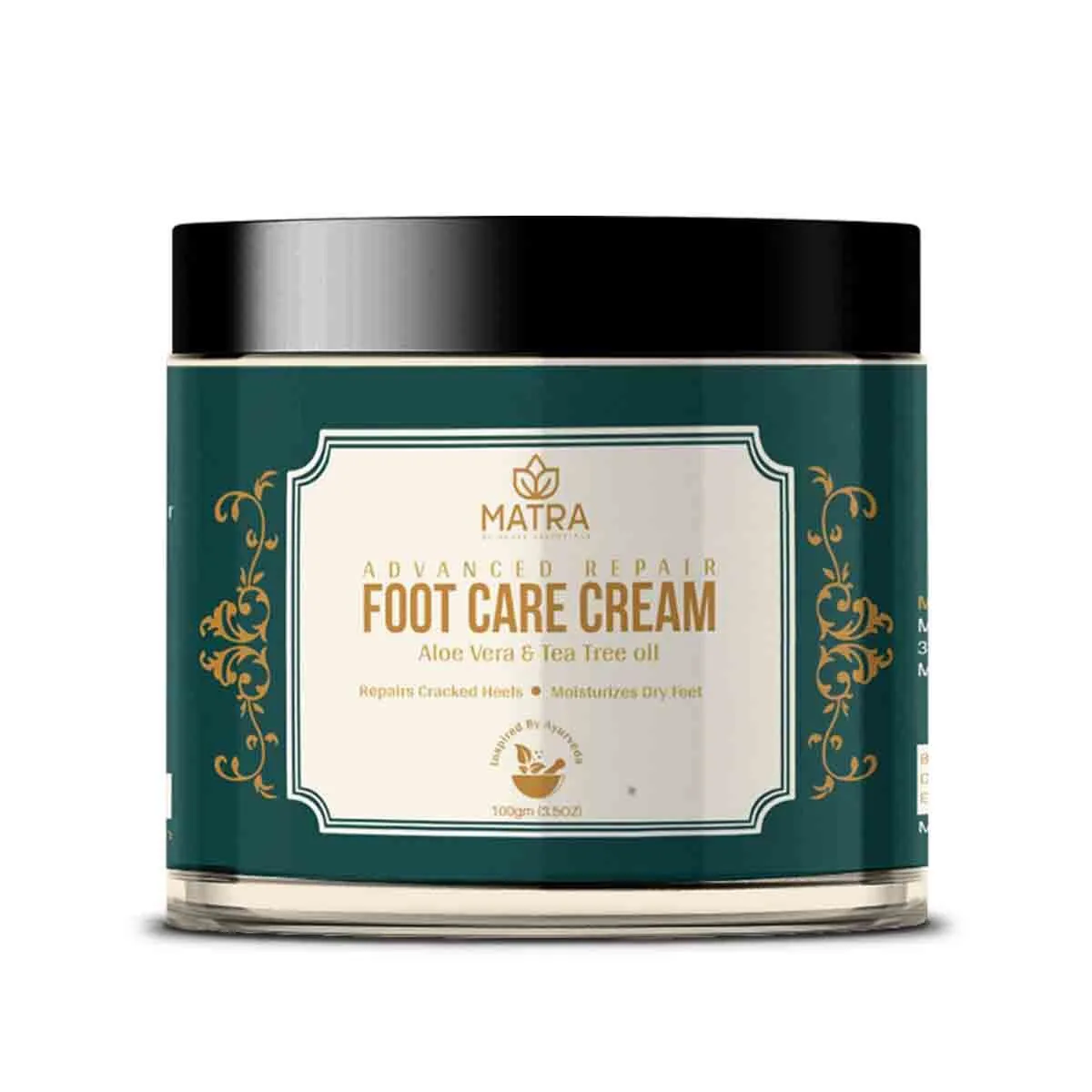 Matra Foot Cream For Cracked Heels & Dry Feet With Aloe Vera & Tea Tree Oil