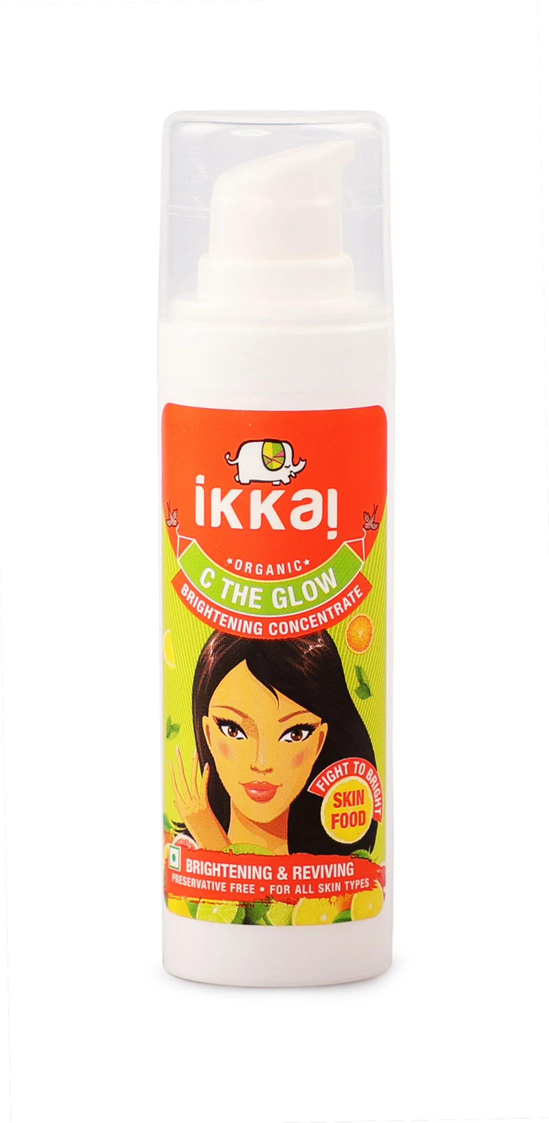 Ikkai By Lotus Herbals C The Glow Brightening Concentrate