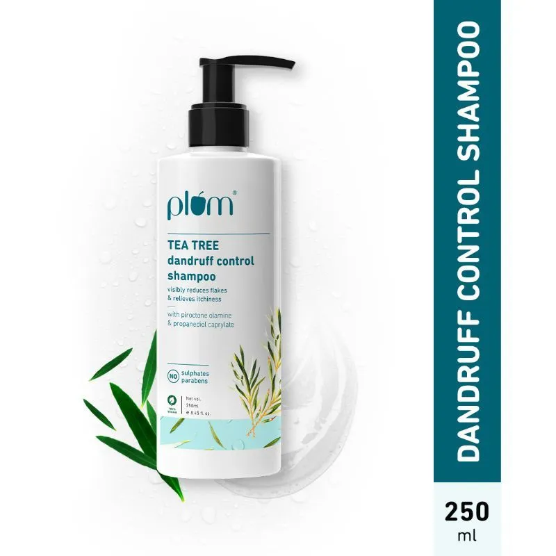 Plum Tea Tree Dandruff Control Shampoo