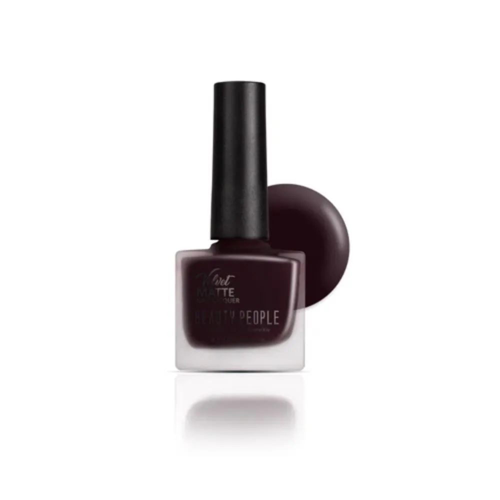 Beauty People Velvet Matte Nail Polish - Cola 1011