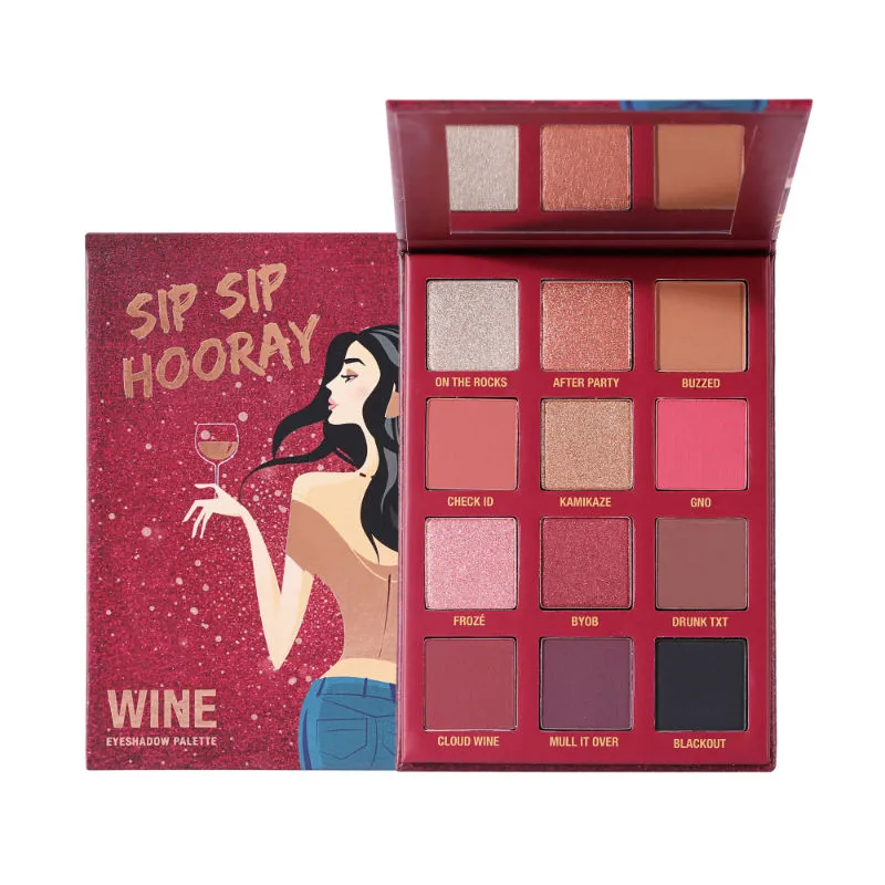 Typsy Beauty Sip Sip Hooray Wine Eyeshadow Palette