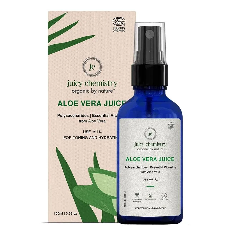 Juicy Chemistry Aloe Vera Juice For Face & Body