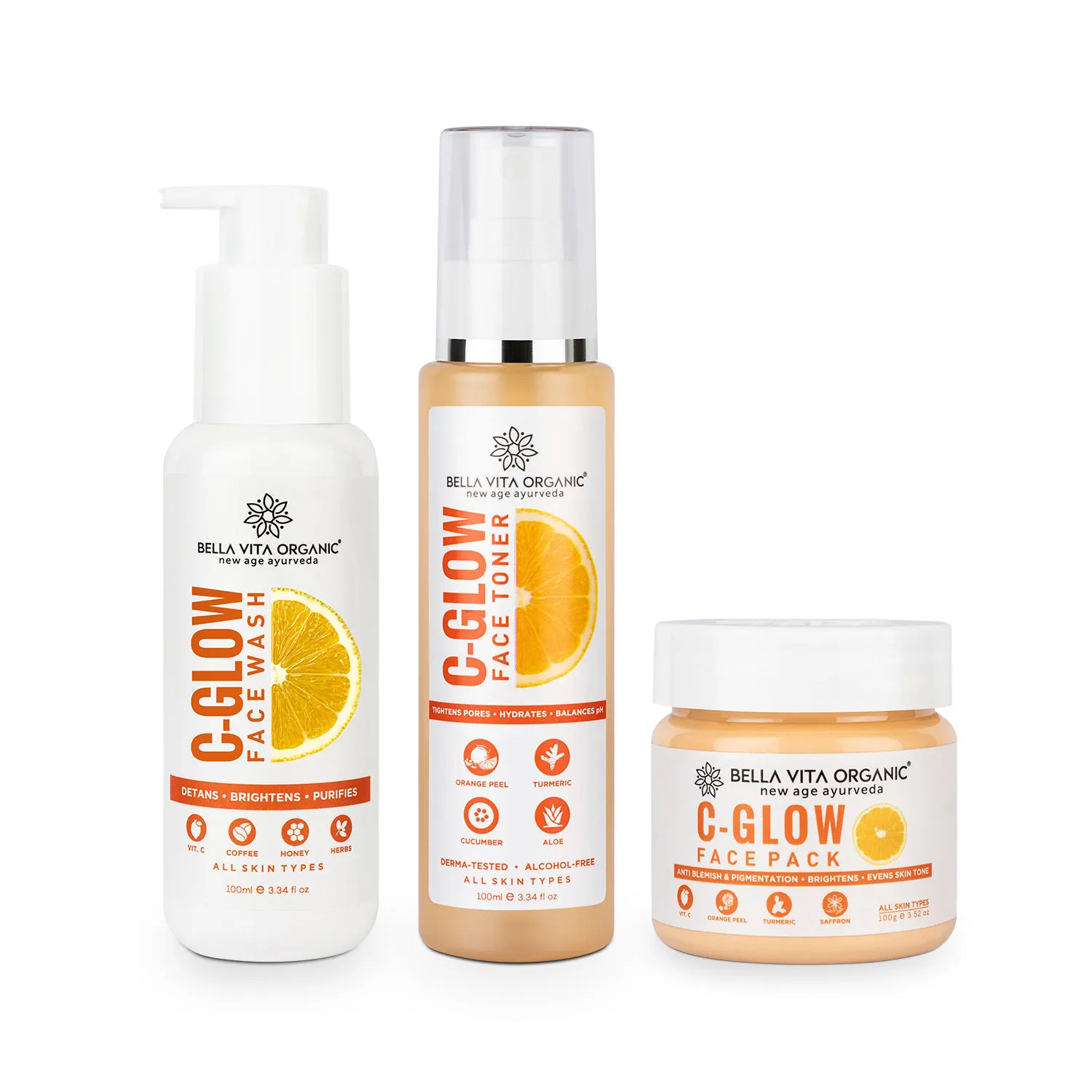 Bella Vita Organic Vitamin C Summer Glow Combo