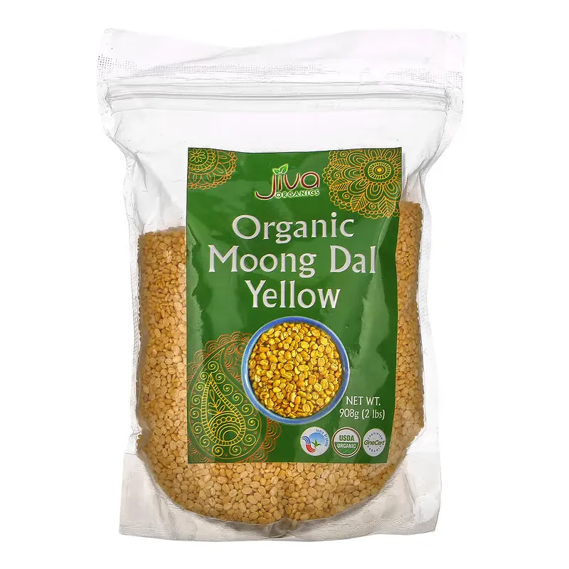 Organic Moong Dal Yellow, 2 lbs (908 g)