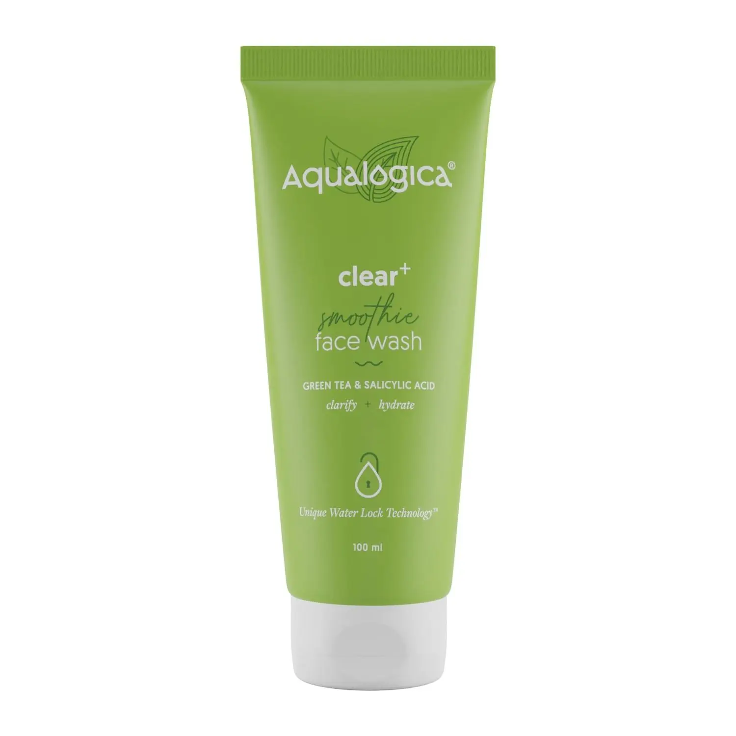 Aqualogica Clear+ Smoothie Face Wash with Green Tea & Salicylic Acid 100ml