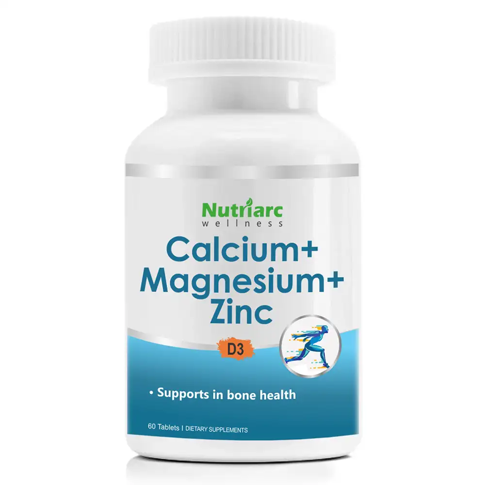 Nutriarc Wellness Calcium+Magnesium+Zinc D3,  60 tablet(s)  Unflavoured