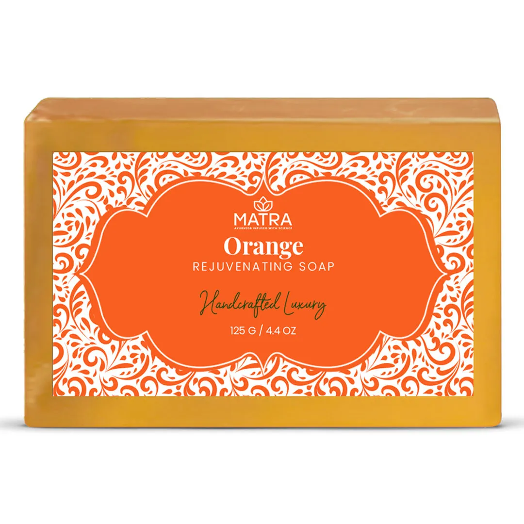 Matra Orange - Bergamot Handmade Soap Natural Bathing Bar