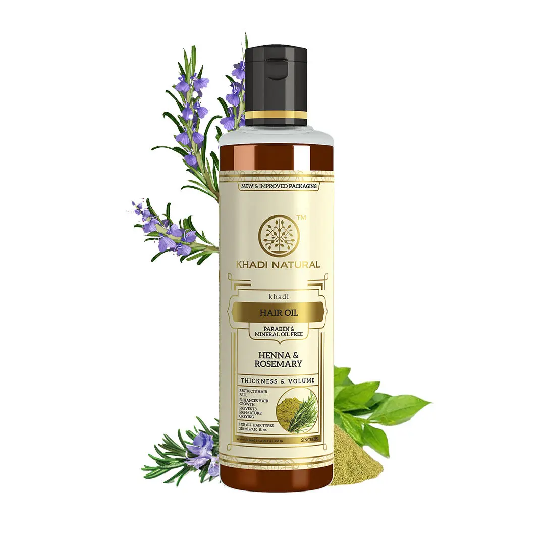 Heena & Rosemary Herbal Hair Oil 