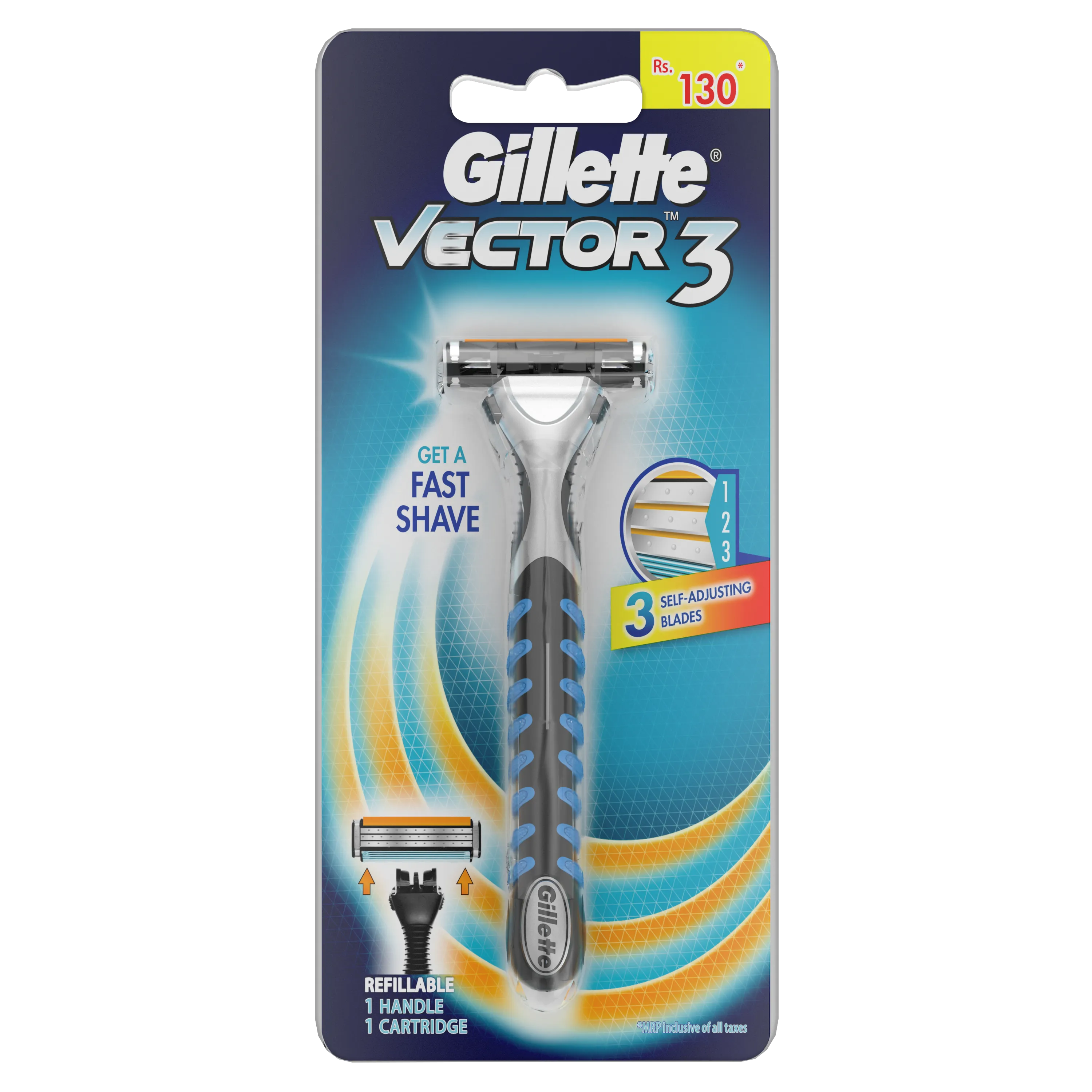 Gillette Vector 3 Manual Shaving Razor