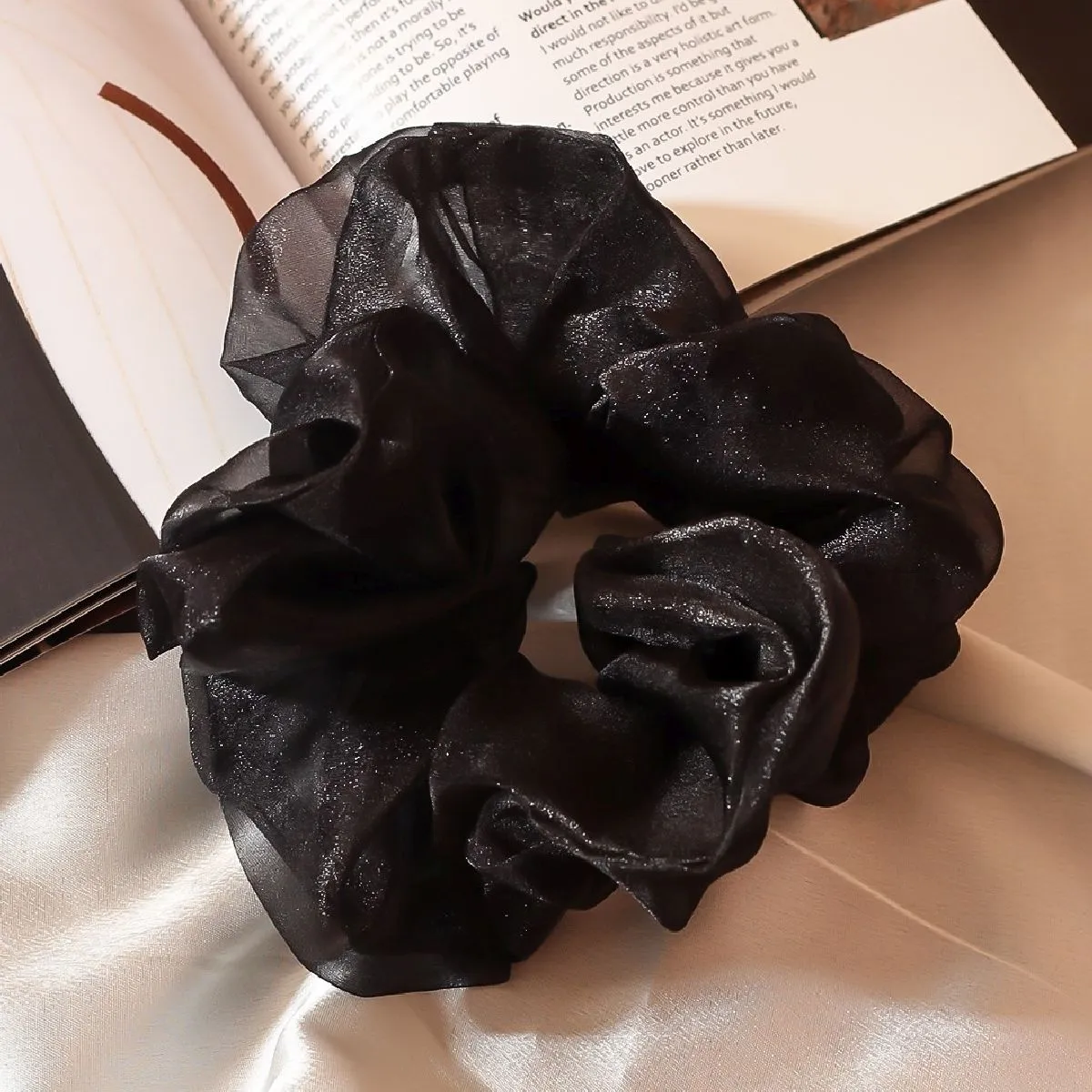 Bellofox Large Chic Organza Scrunchie