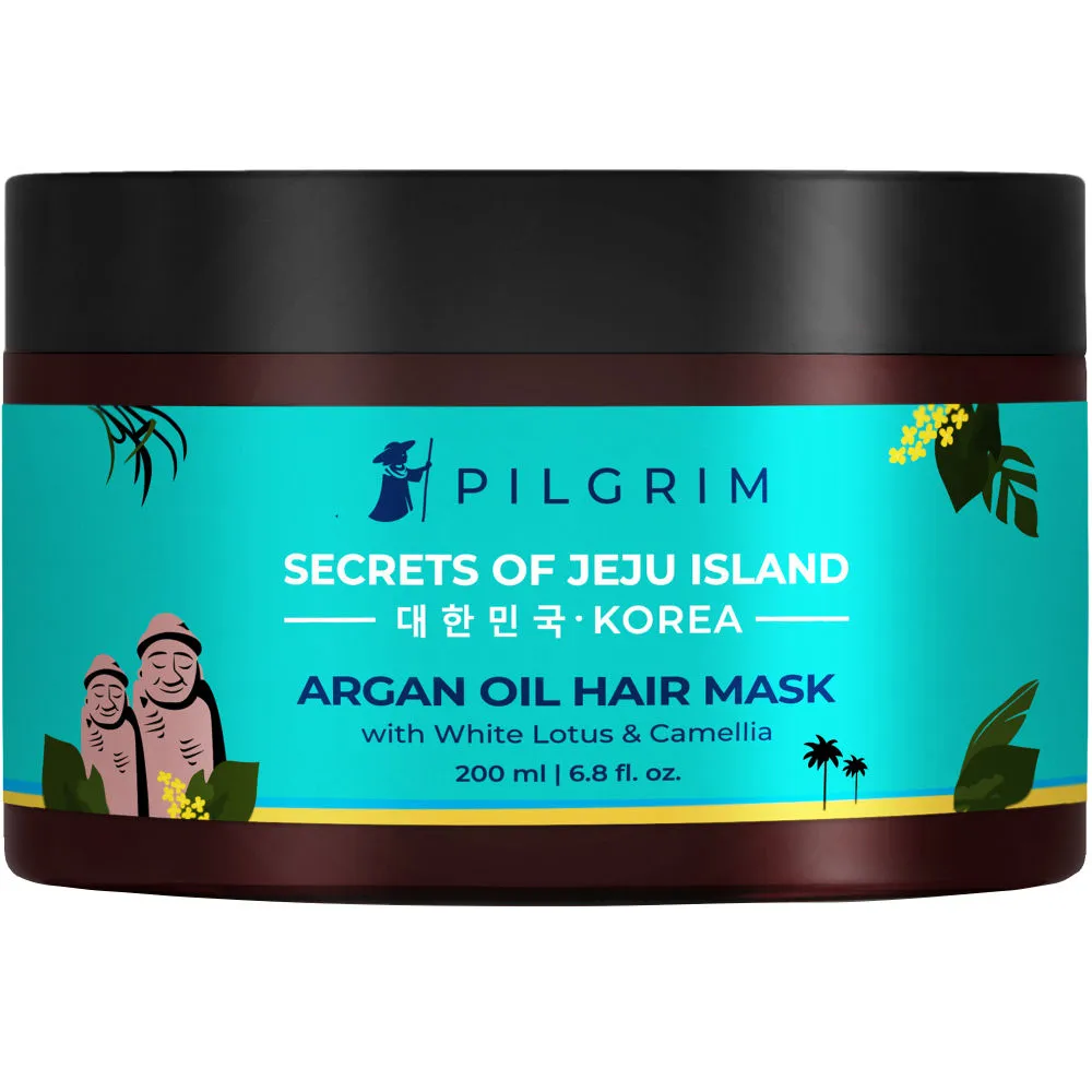 Pilgrim Argan Oil Hair Mask with White Lotus & Camellia