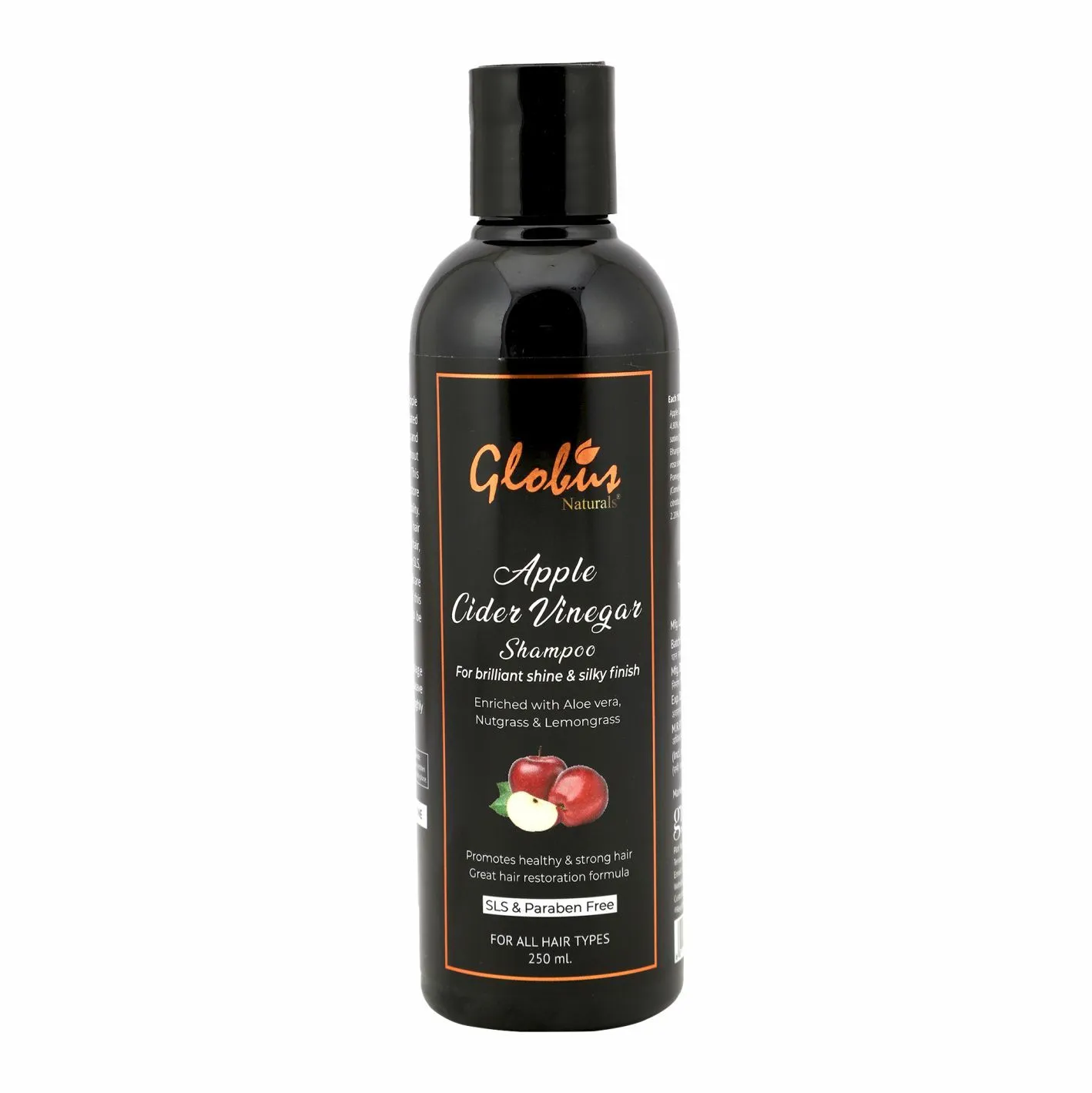 Globus Naturals Apple Cider Vinegar Shampoo