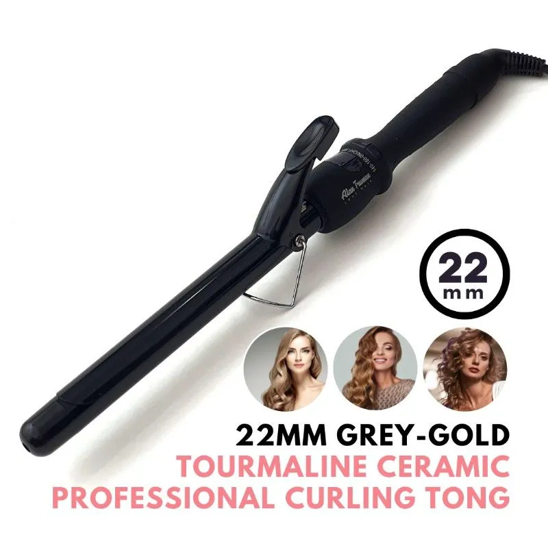 Alan Truman Tourmaline Ceramic Curler - Black