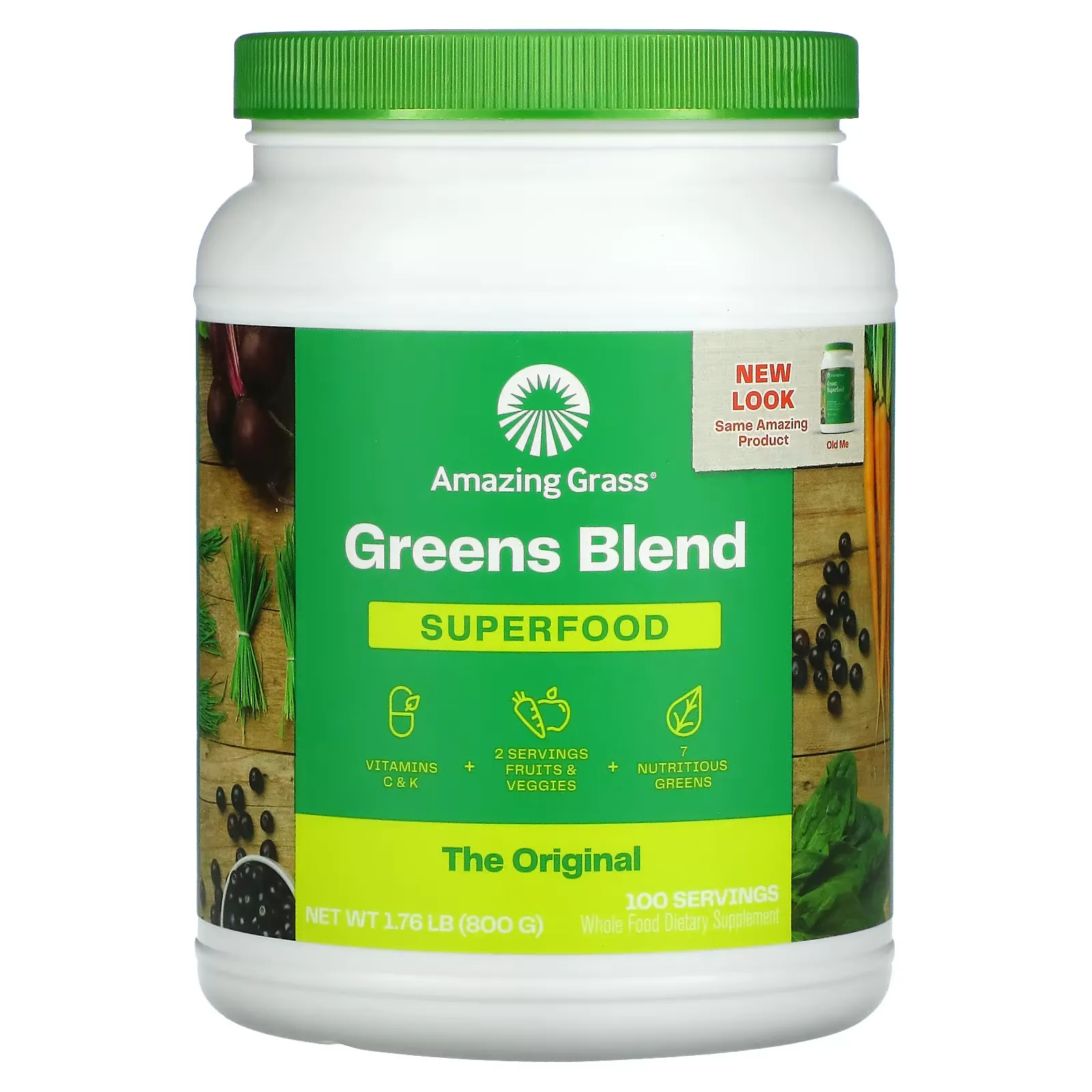 Greens Blend Superfood, The Original, 1.76 lb (800 g)