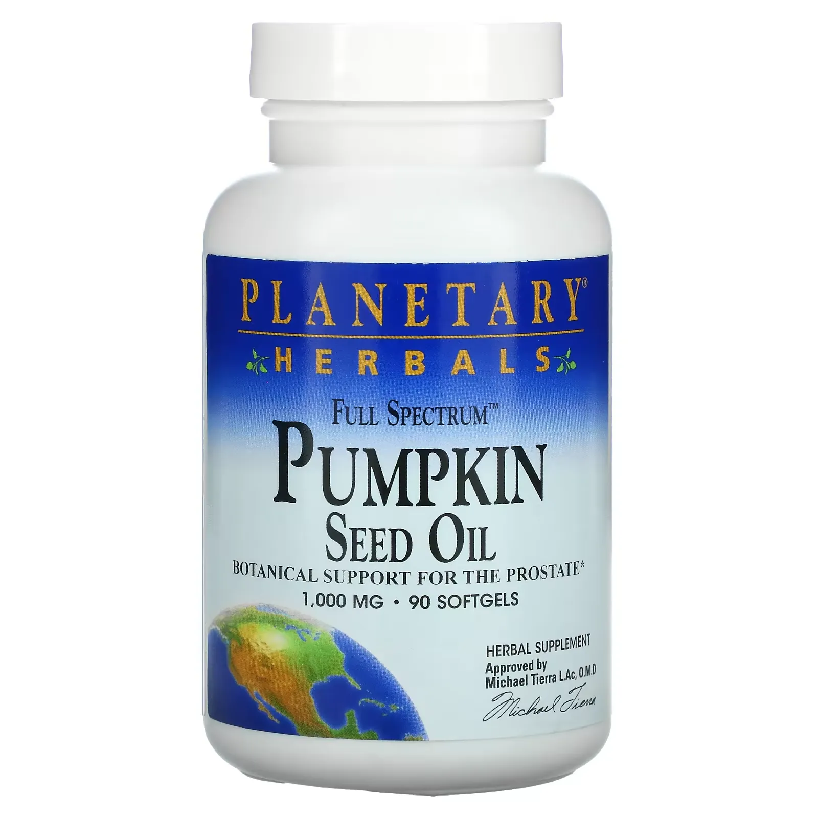 Full Spectrum Pumpkin Seed Oil, 1,000 mg, 90 Softgels