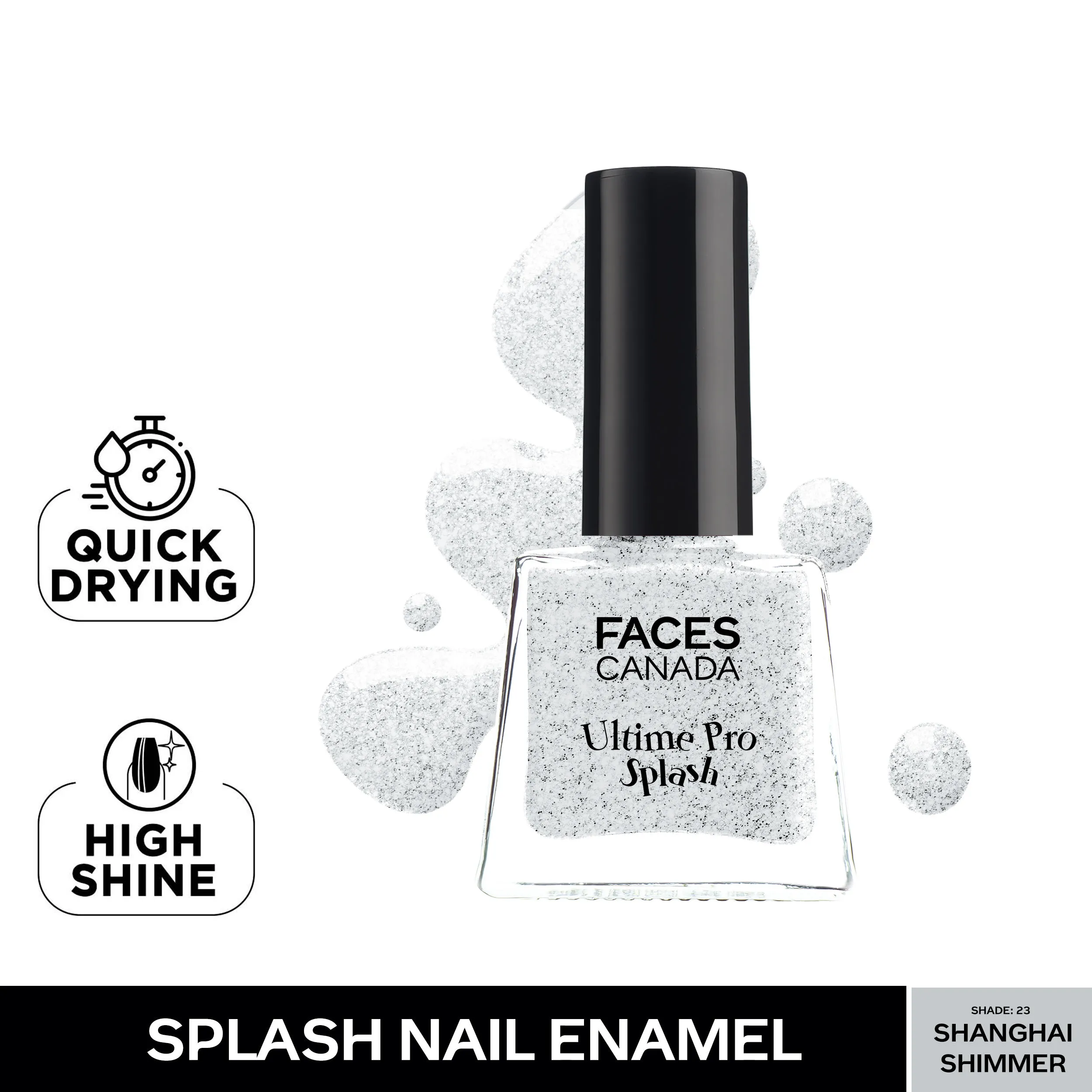 Faces Canada Ultime Pro Splash Nail Enamel - Shanghai Shimmer 23