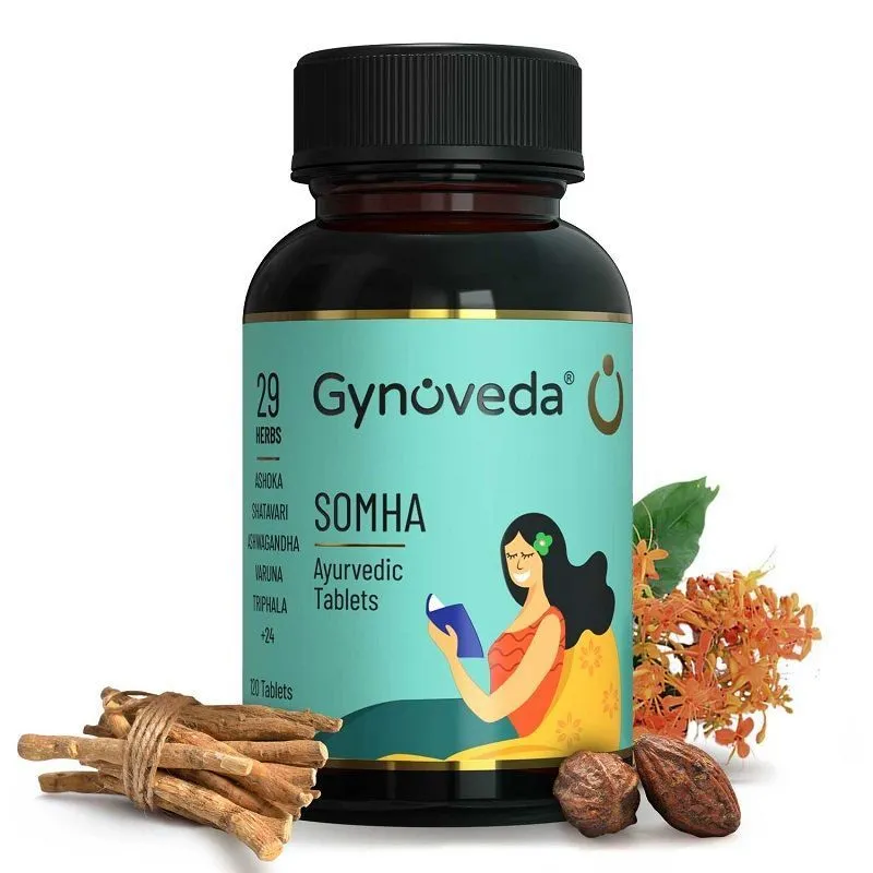 Gynoveda Somha, Vaginal Itching, Infection, Smell Somha Ayurvedic Pills - 1 Months Pack