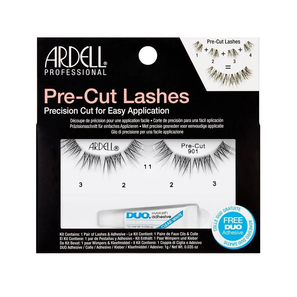 Ardell Professional Pre-Cut Lashes - 901 Black