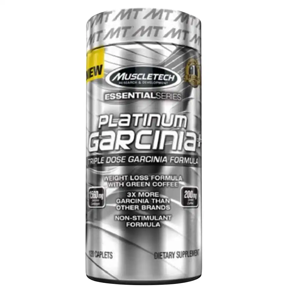 MuscleTech Platinum Garcinia,  120 caplets