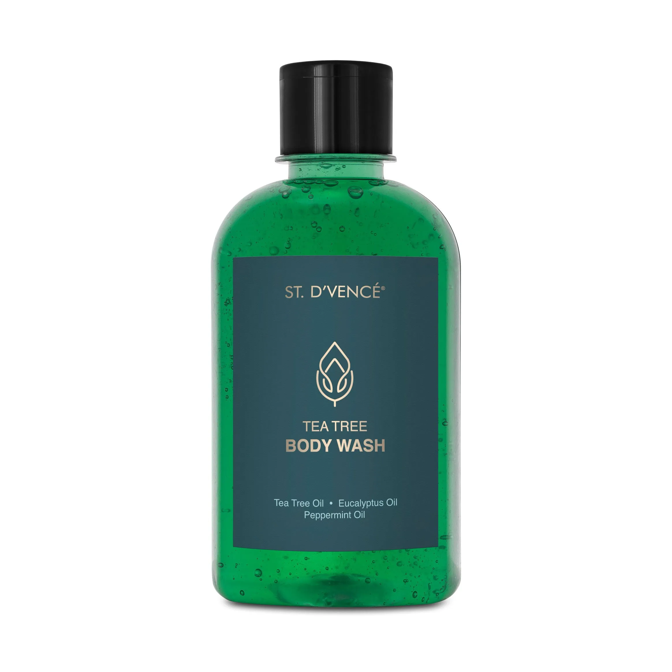 St. D'vence Tea Tree Body Wash With Eucalyptus Oil & Peppermint Oil