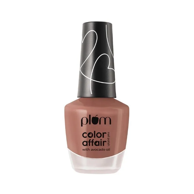 Plum Color Affair Nail Polish - Coral Almond - 126