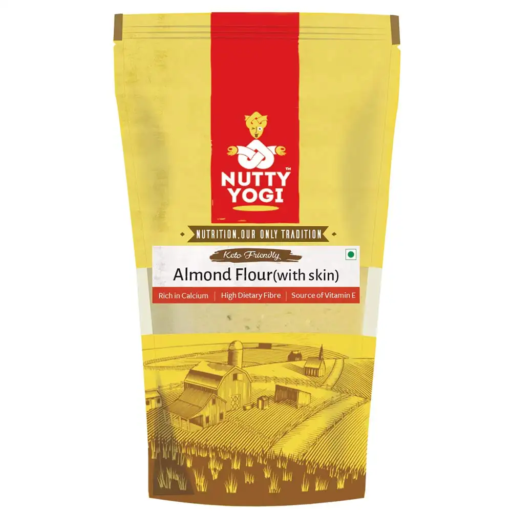 Nutty Yogi Almond Flour (with skin),  Unflavoured  300 g