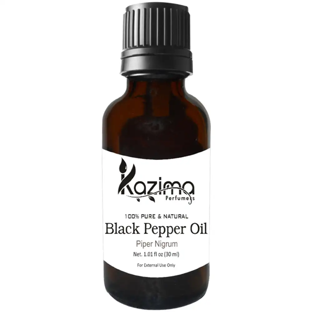 Kazima Black Pepper Oil,  30 ml  100% Pure & Natural