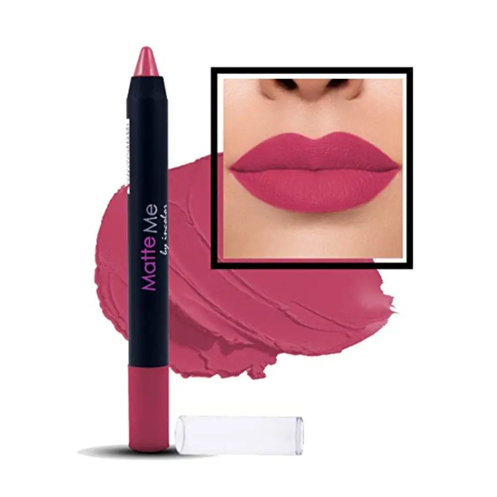 Incolor Matte Me Crayon Lipstick 13 Seduction 2.3 Gms