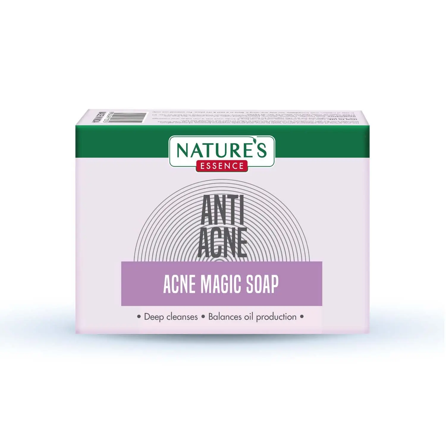 Nature's Essence Acne Magic Bathing Bar | For deep cleansing and balancing oil production| 75gm