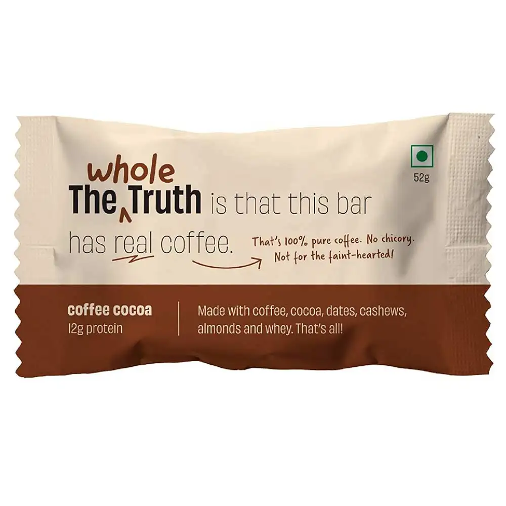 The Whole Truth Protein Bars,  6 bar(s)  Coffee Cocoa