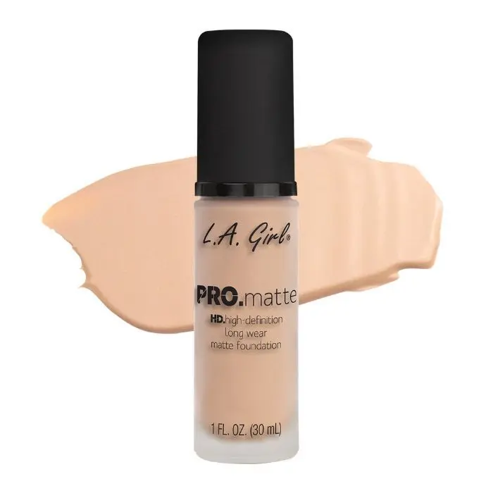 L.A Girls Pro Color & Pro Matte Foundation - Porcelain( 30 ml)