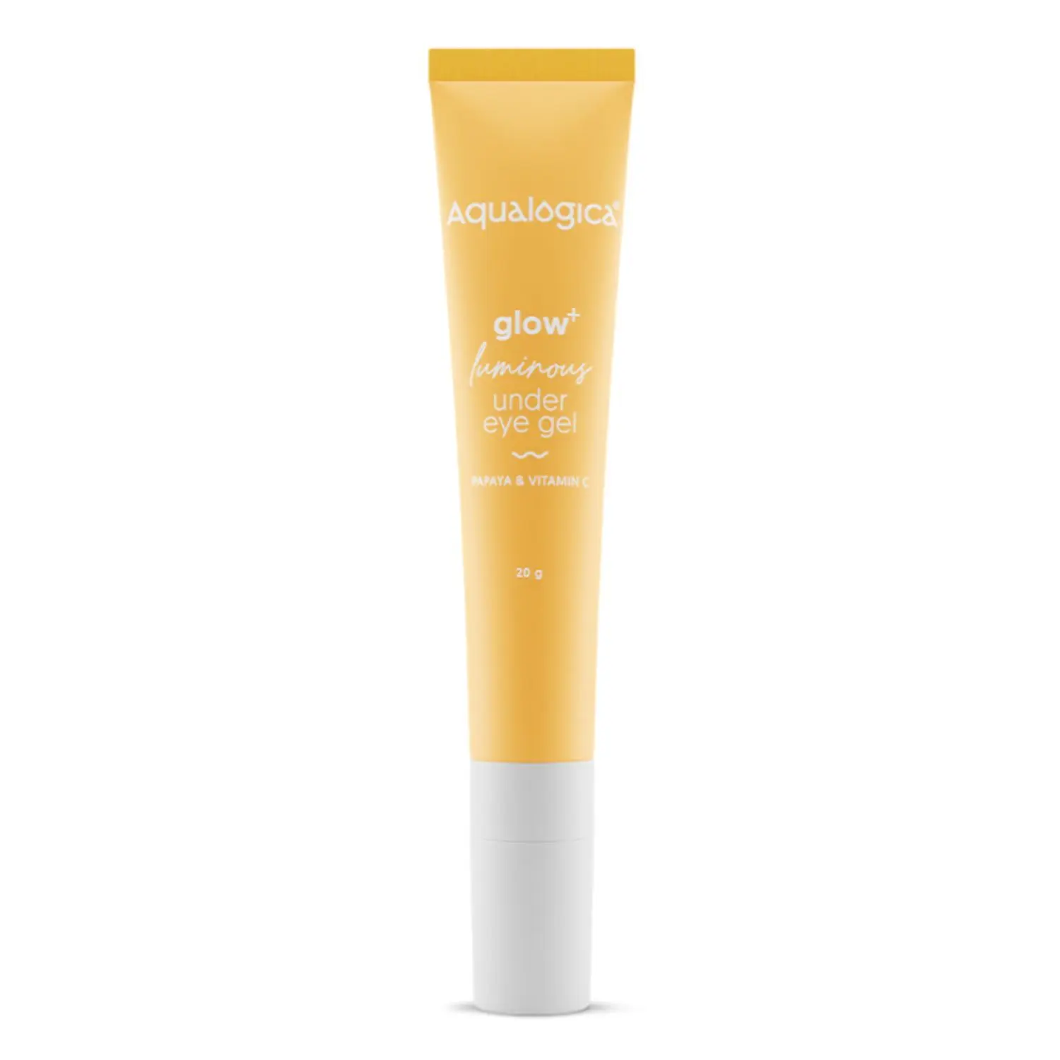 Aqualogica Glow+ Luminous Under Eye Gel with Papaya & Vitamin C 20g