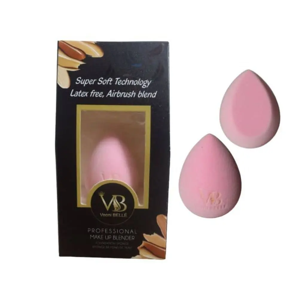 Veoni Belle Microfiber extra soft Beauty Blender Velvet Sponge For Makeup - Latex free, Smooth application and Airbrush finish