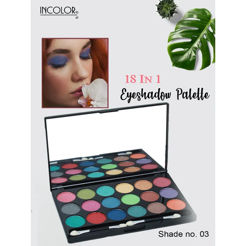 Incolor I-Divine Mineral Based Eyeshadow Palette - 3