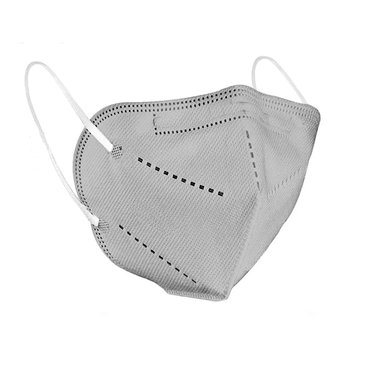 OOMPH Pack Of 1 Kn95/n95 Anti-pollution Reusable 5-layer Mask (grey )