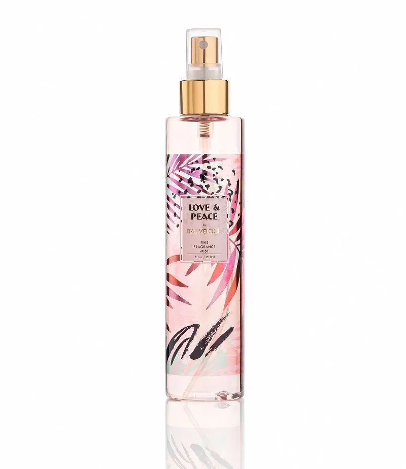 Ital Veloce Love and Peace Fine Fragrance Body Mist for Women