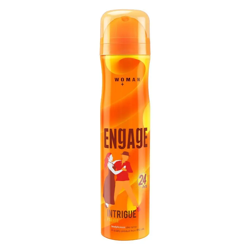 Engage Intrigue for Her Deodorant for Women, Sweet and Fruity, Skin Friendly, 150ml