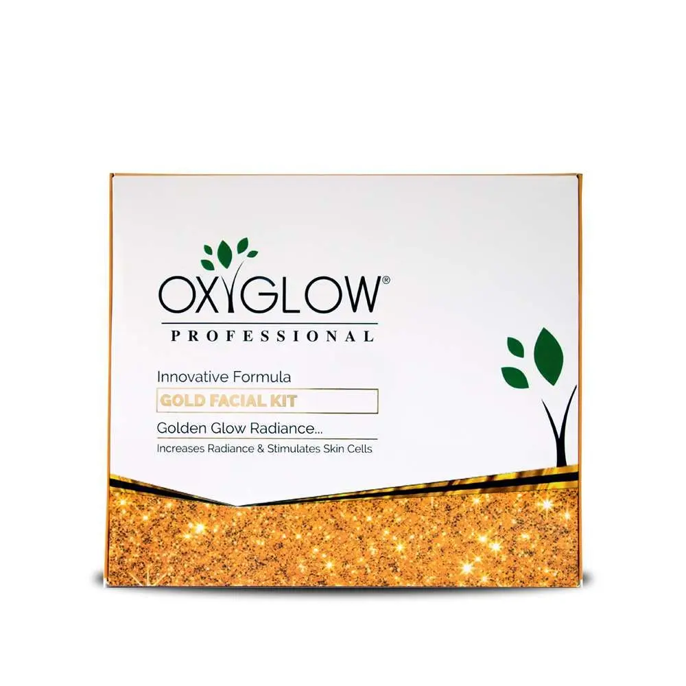 OxyGlow Herbals Gold Facial kit,260g,Anti Ageing,Revitalize,Rejuvenate