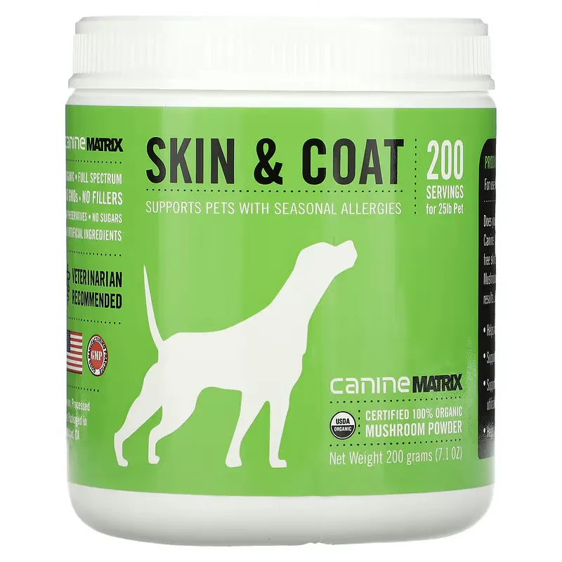 Skin & Coat, Mushroom Powder, 7.1 oz (200 g)