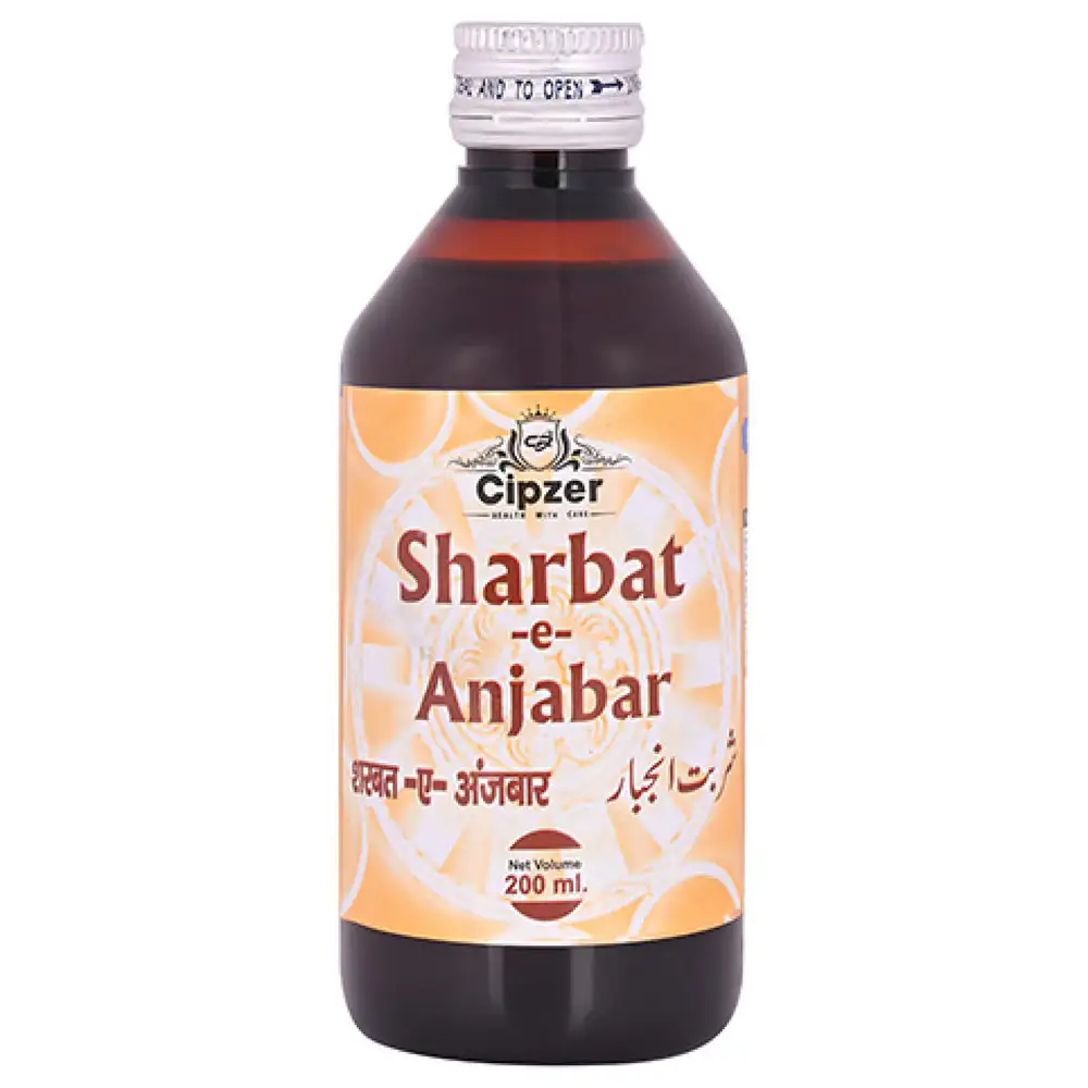 Cipzer Sharbat-E-Anjabar,  Unflavoured  200 ml