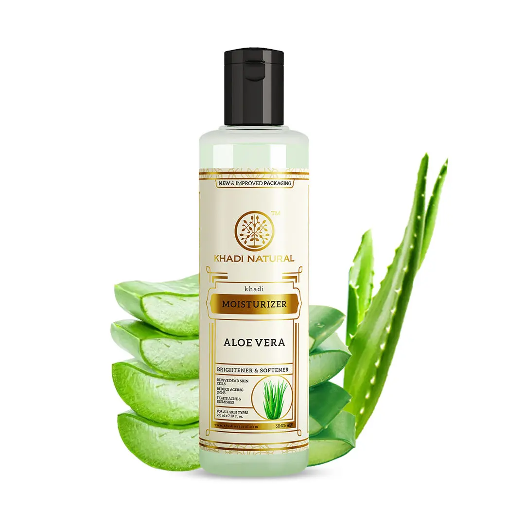 Khadi Natural Aloe Vera Moisturiser| Fights Acne & Blemishes