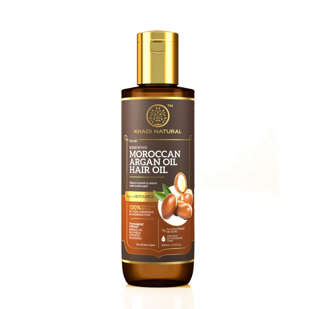 Khadi Natural Moroccan Argan Hair Oil