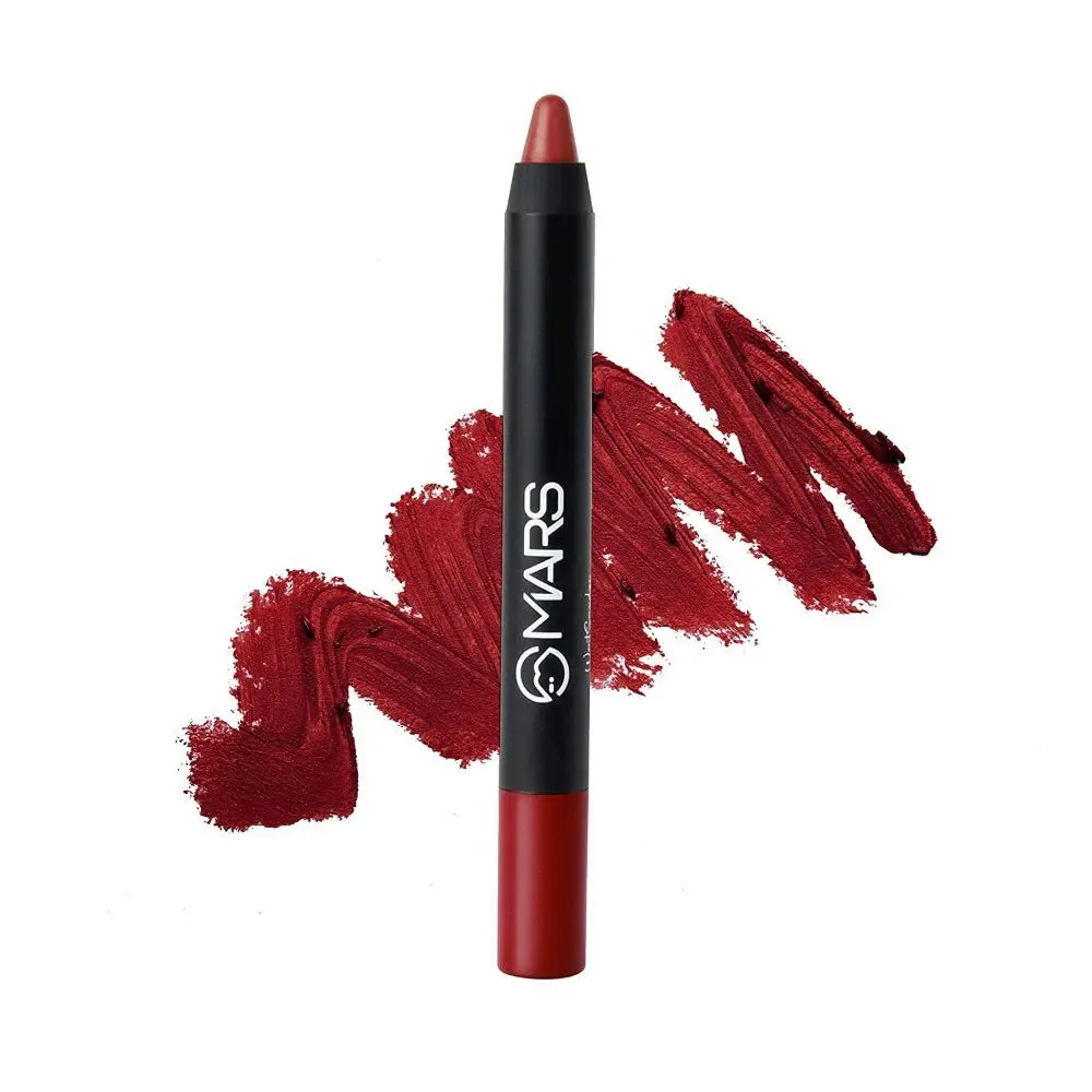 MARS Long Lasting Won't Smudge Won't Budge Lip Crayon with Matte Finish - No filter| 3.5g