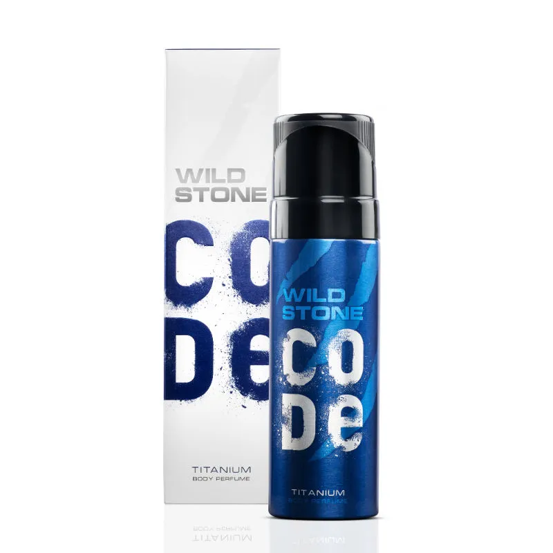 Wild Stone Code Titanium Body Perfume For Men