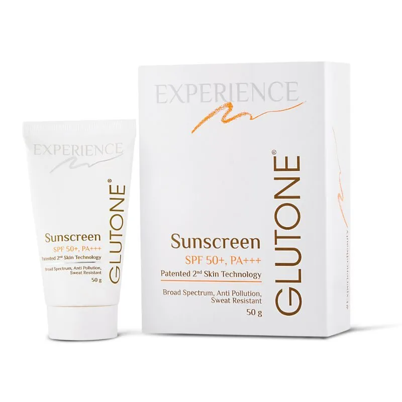 Glutone Sunscreen SPF 50+ & PA+++ With Patented 2nd Skin Technology