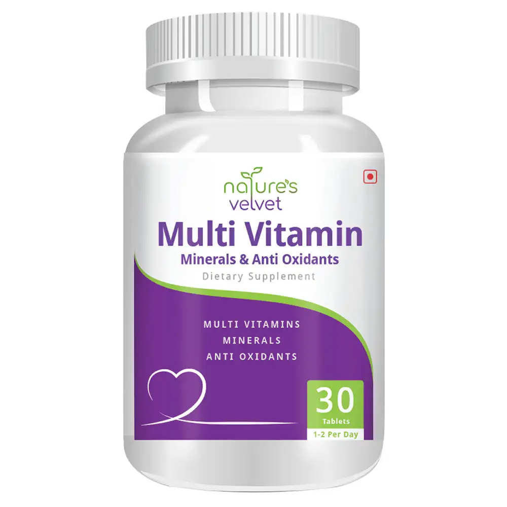 Natures Velvet Multi Vitamin Multi Mineral,  30 tablet(s)  Unflavoured